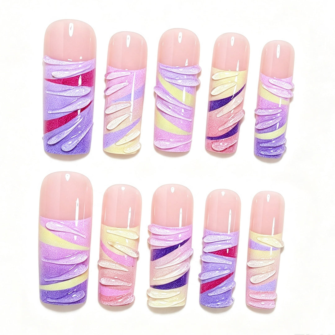 Künstlerische Lange Nagelspitzen Karnz