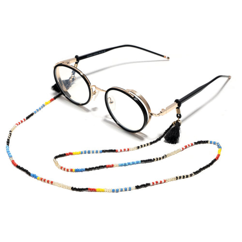 Designer-Brillen mit Perlenhalter Karnz