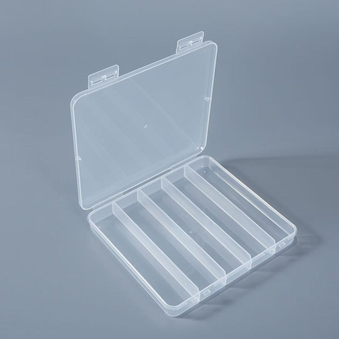 Transparente verstellbare Trennwand Aufbewahrungsschale Karnz