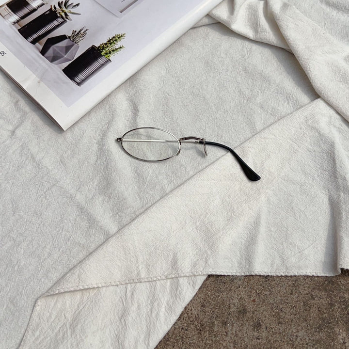 Retro-inspirierte ovale Rahmenbrille Karnz