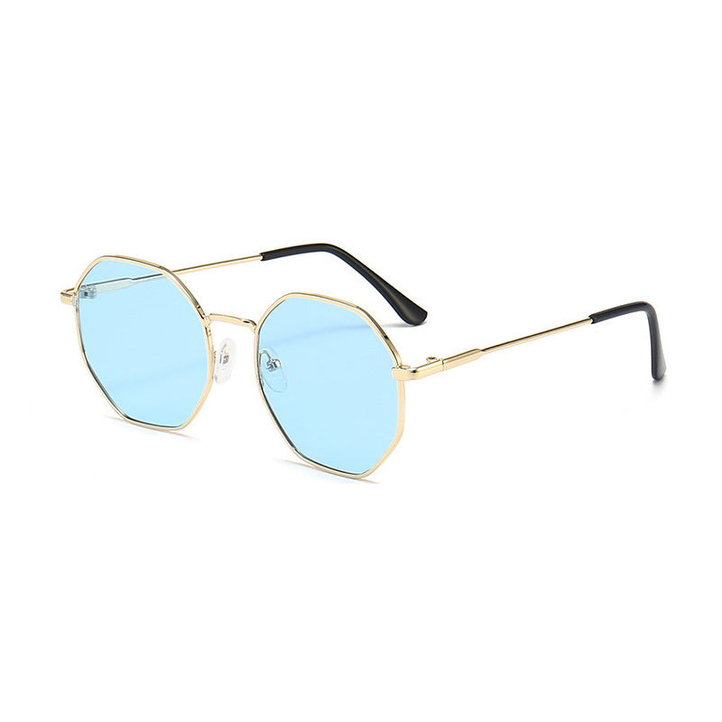 Damen Geometrische Sonnenbrille mit hochwertigen UV-Schutzgläsern Karnz