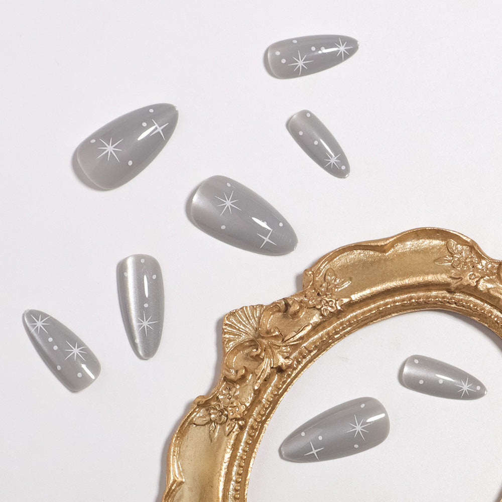 Premium Metallic Press-On Nagelspitzen Karnz