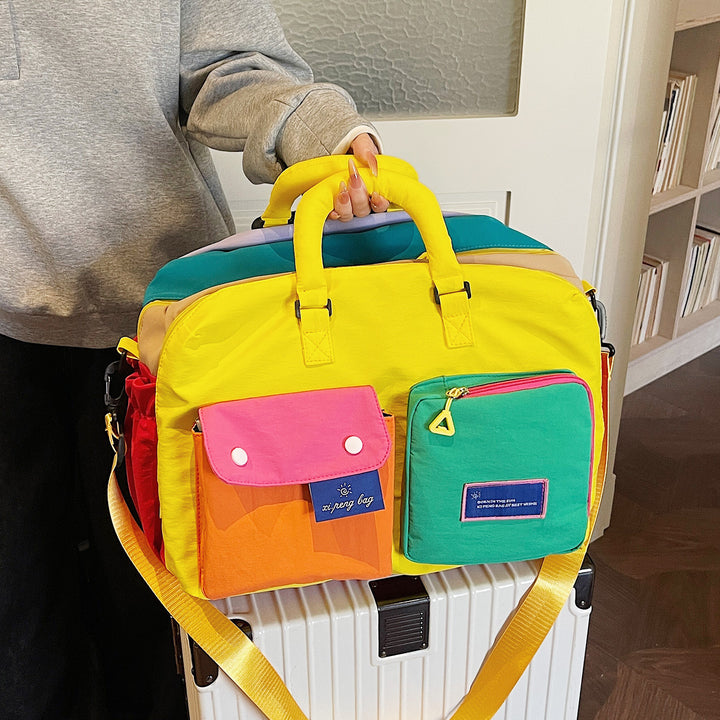 Multi-Pocket Utility Reise Duffel Bag Karnz