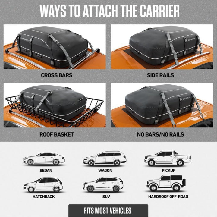 Gepäcktasche für Autodachträger Karnz