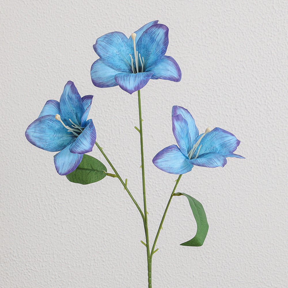 Künstlicher Lilienstängel mit filigranen Blüten Karnz