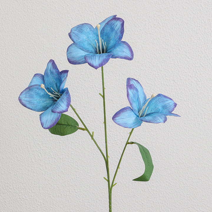 Künstlicher Lilienstängel mit filigranen Blüten Karnz