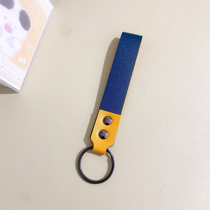 Minimalistischer Leder-Schlüsselanhänger Karnz