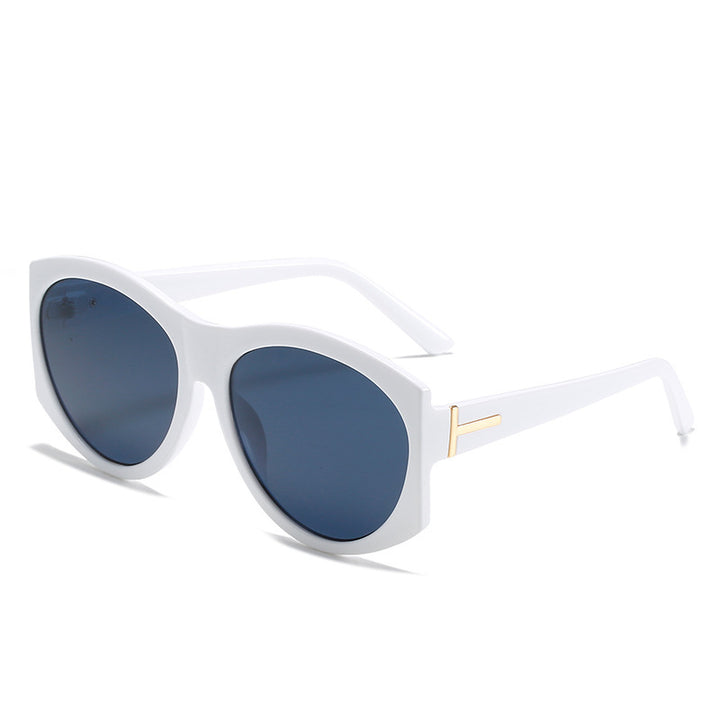 Oversized Vintage-inspirierte Mode-Sonnenbrille Karnz