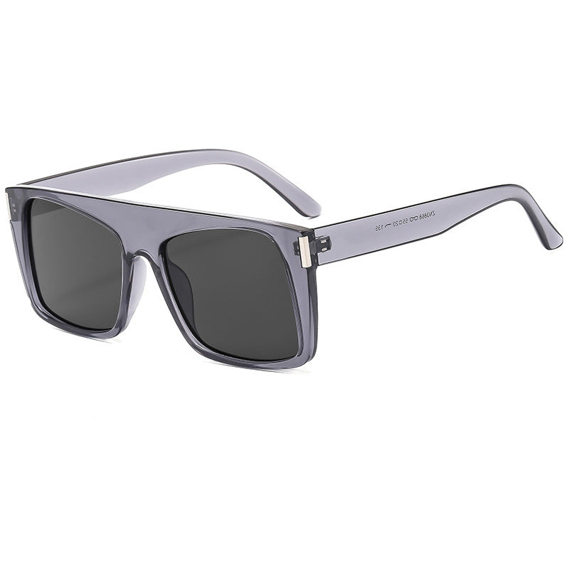 Damen Oversized Sonnenbrille mit schützenden Gläsern und trendy Rahmen Karnz