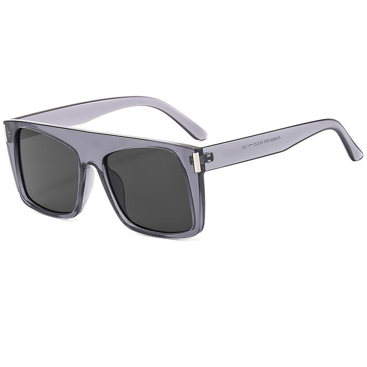 Damen Oversized Sonnenbrille mit schützenden Gläsern und trendy Rahmen Karnz
