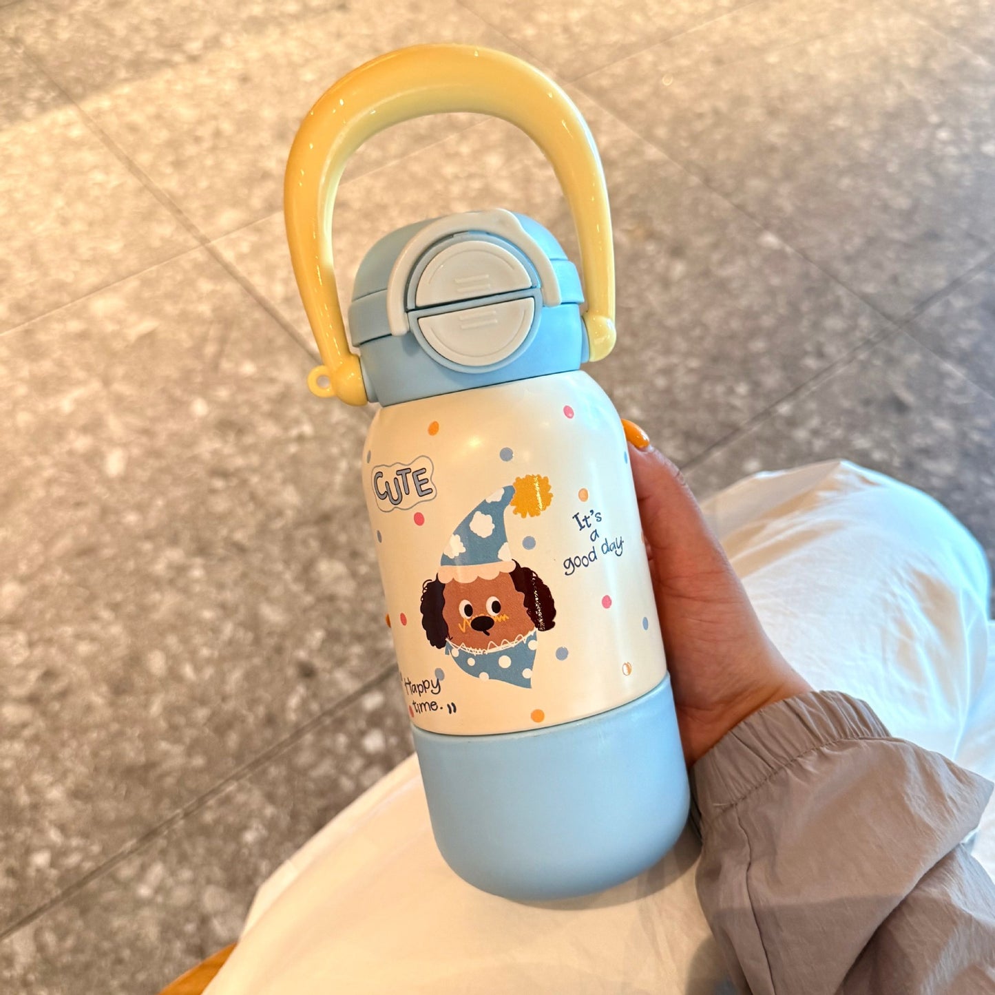 Damen Trinkflasche mit interaktivem Tierdesign Karnz