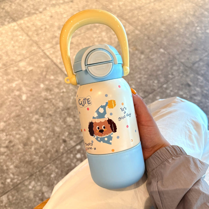 Damen Trinkflasche mit interaktivem Tierdesign Karnz