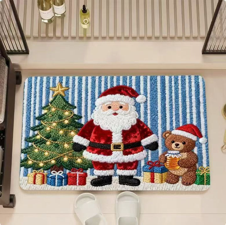 Weihnachtlich dekorative Matte