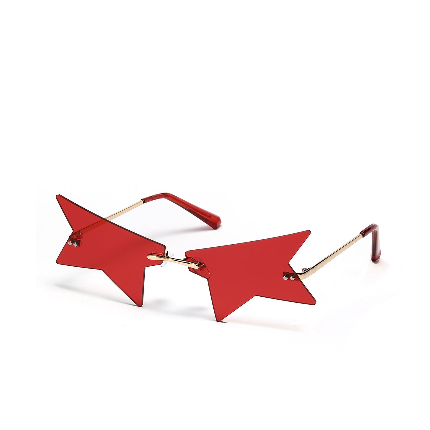 Damen Sonnenbrille im außergewöhnlichen Sternen-Design Karnz