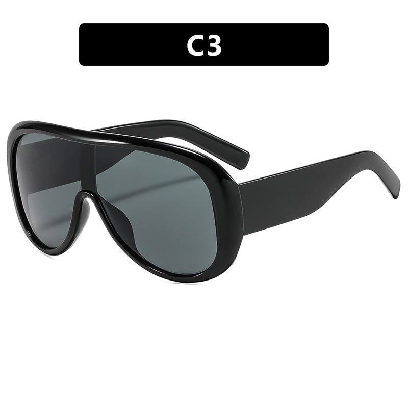 Damen oversized Sportsonnenbrille Karnz