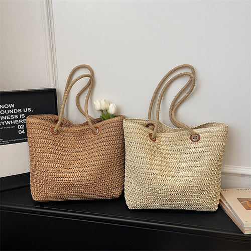 Strohtasche