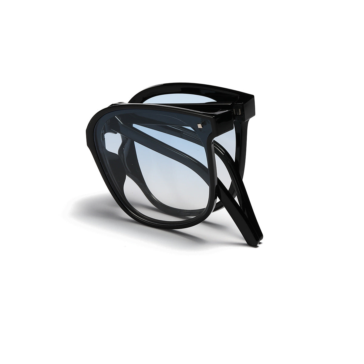 Damen quadratische Sonnenbrille mit innovativem Kunststoffrahmen und polarisierten Gläsern Karnz