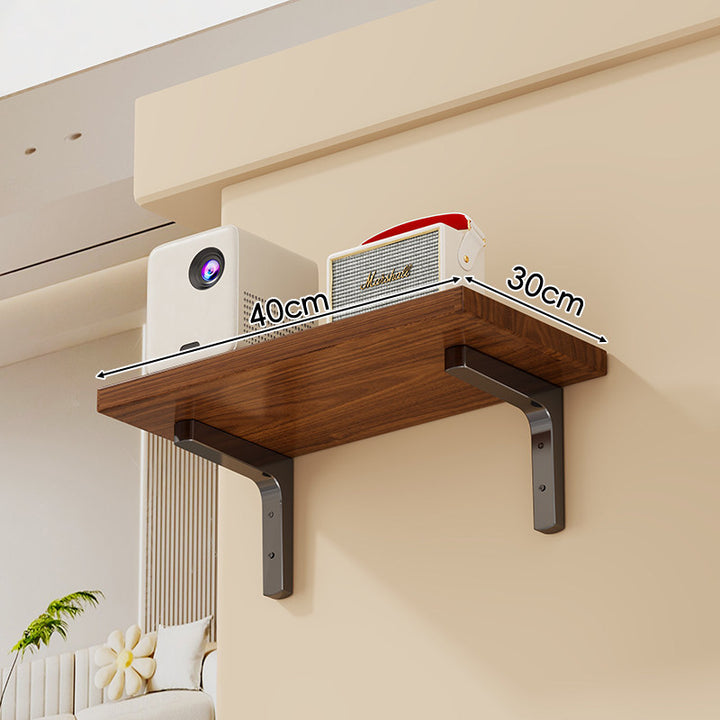 Wandmontierte schwebende Aufbewahrungse shelf mit Marmor-Effekt und Schwerlaststahlhaltern