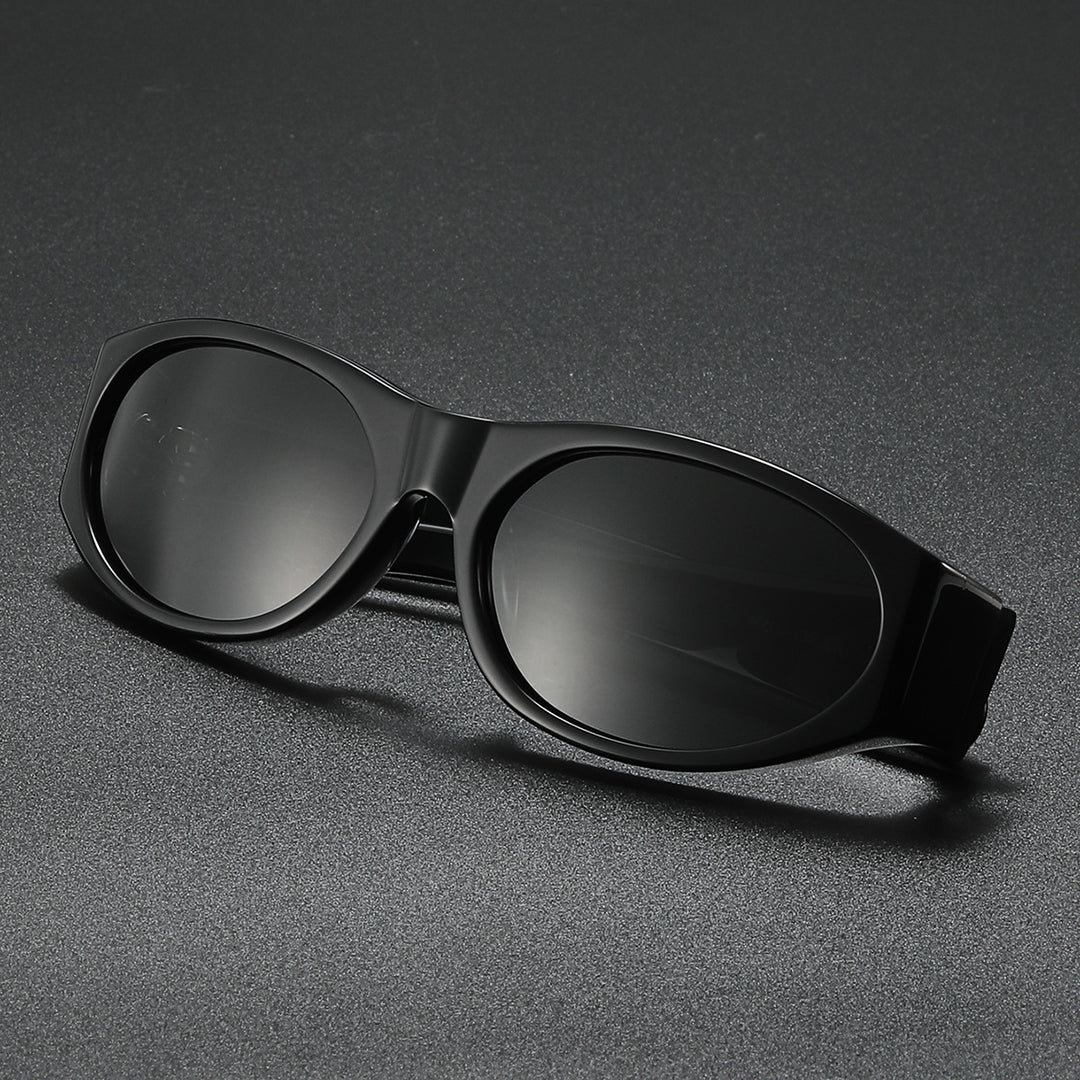 Damen elegante modische Sonnenbrille mit leichtem Rahmen Karnz