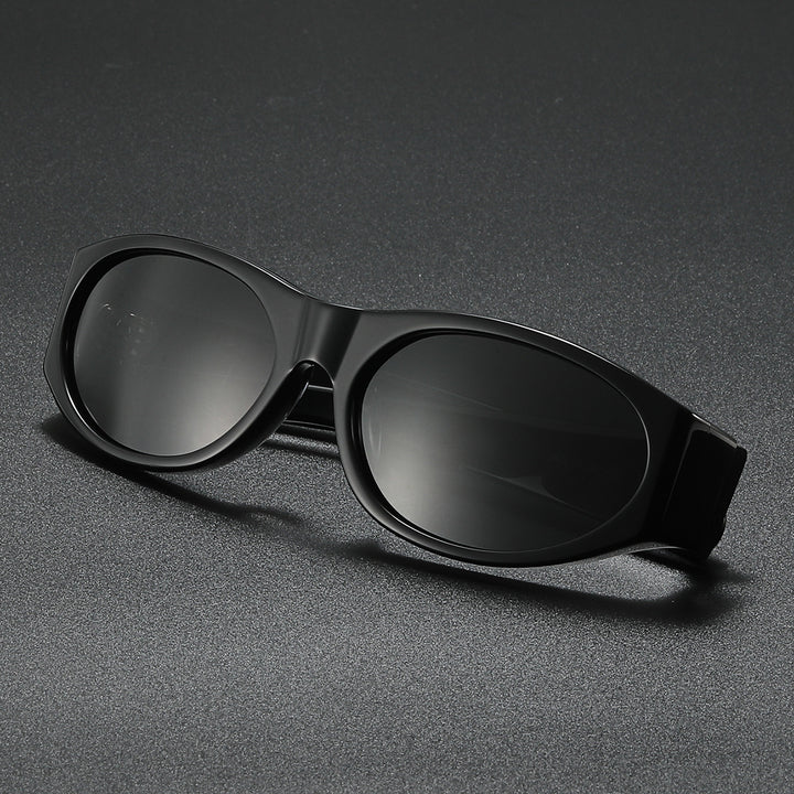 Damen elegante modische Sonnenbrille mit leichtem Rahmen Karnz
