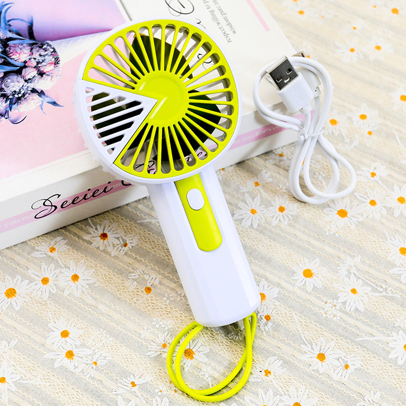 Damen Tragbarer USB Handventilator mit flexiblem Neigungsmechanismus Karnz