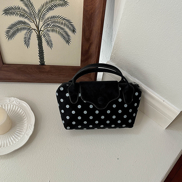WoStylish Polka Dot Handtasche Karnz