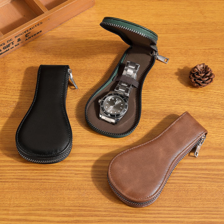 Premium Leder Sonnenbrillen Etui