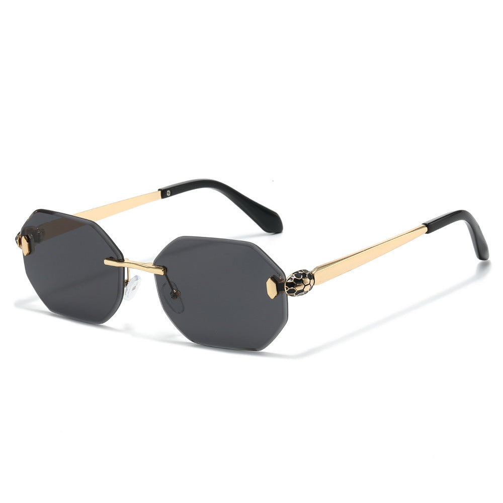 Avant-Garde Geometric Sonnenbrille Karnz