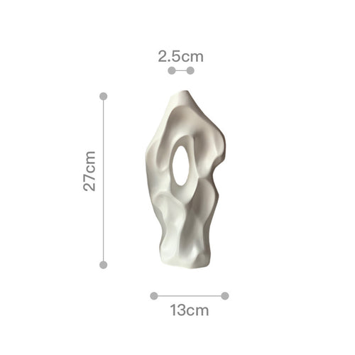 Abstracte Kunst Dekorative Vase für Wohnkultur