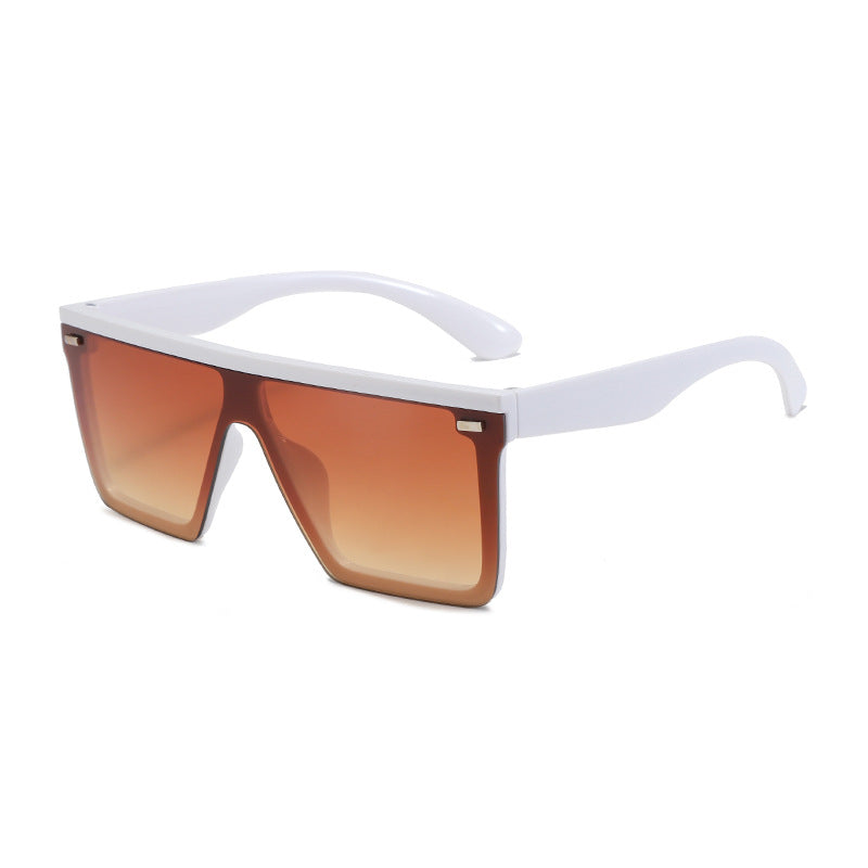 Damen Sportliche Oversized-Sonnenbrille mit modernem Rahmen Karnz