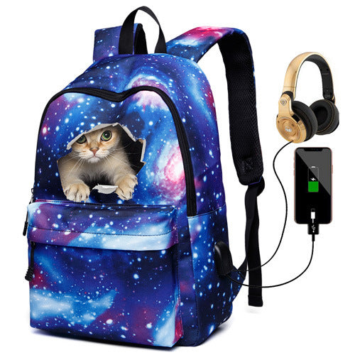 Katze-Themen Abenteuer Rucksack Karnz