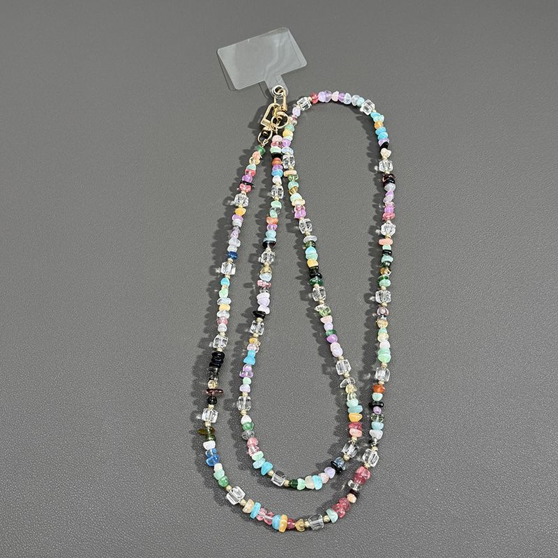 Perlenbrille Kette mit Schmetterlingsakzenten Karnz