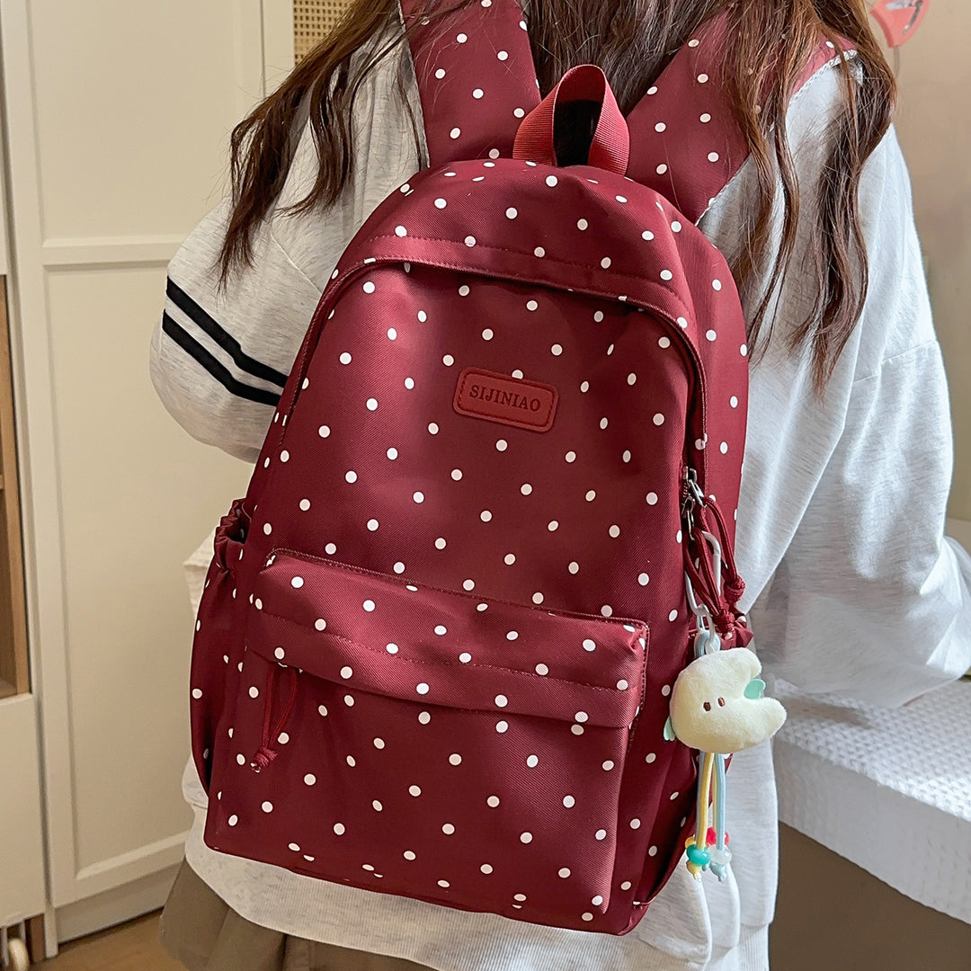 Stylischer Gepunkteter Rucksack Karnz 1791205577