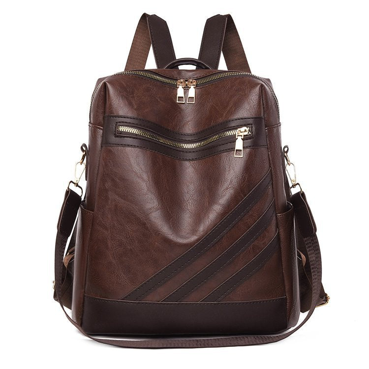 Modischer Leder Rucksack Karnz