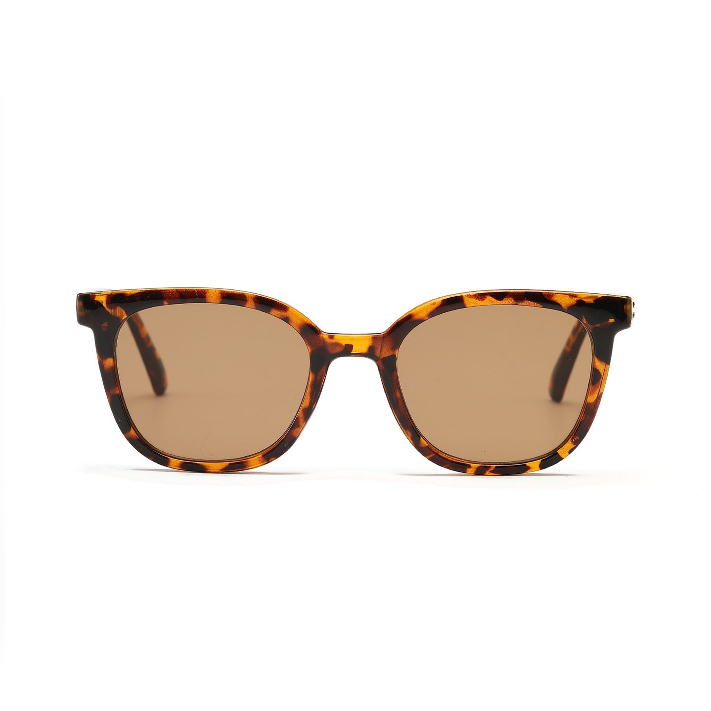 Damen modische Sonnenbrille mit modernem Kunststoffrahmen Karnz