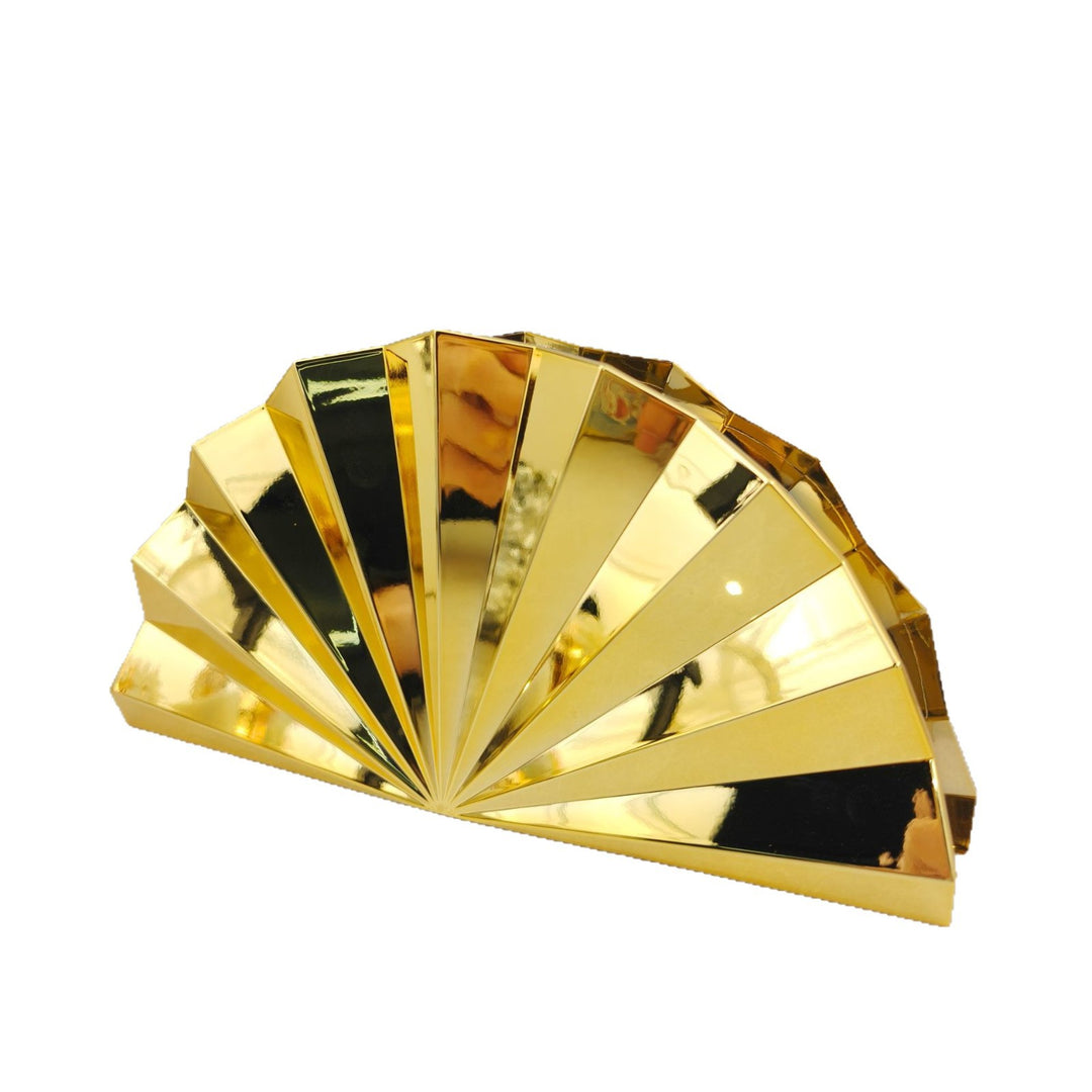 Art Deco inspirierte geometrische Clutch