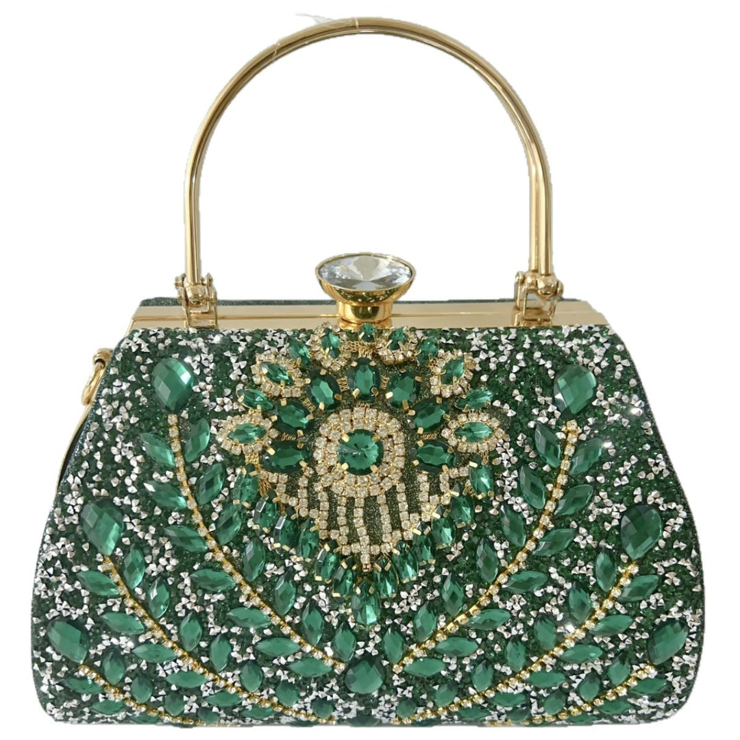 Verzierte dekorative Abendhandtasche