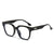 Damen quadratische Sonnenbrille mit stylischem Rahmen Karnz