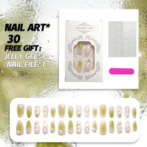 Premium Druck-Nagel Set