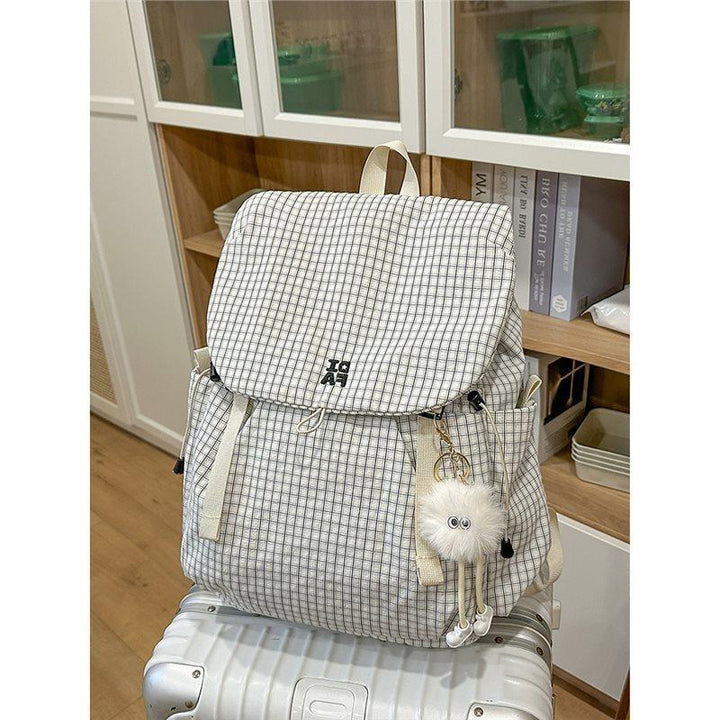 Stylische Karierte Rucksack
