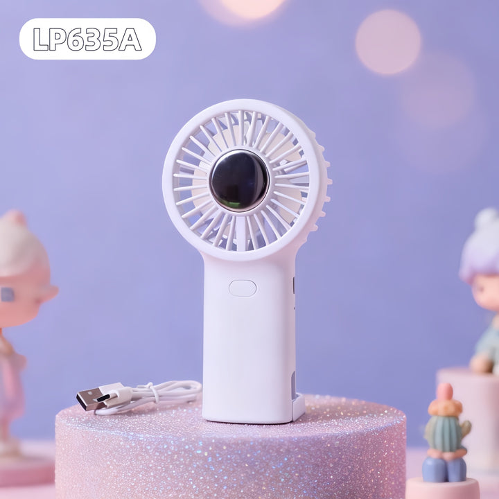 Damen Tragbarer USB Handventilator mit leistungsstarker Windtechnologie Karnz