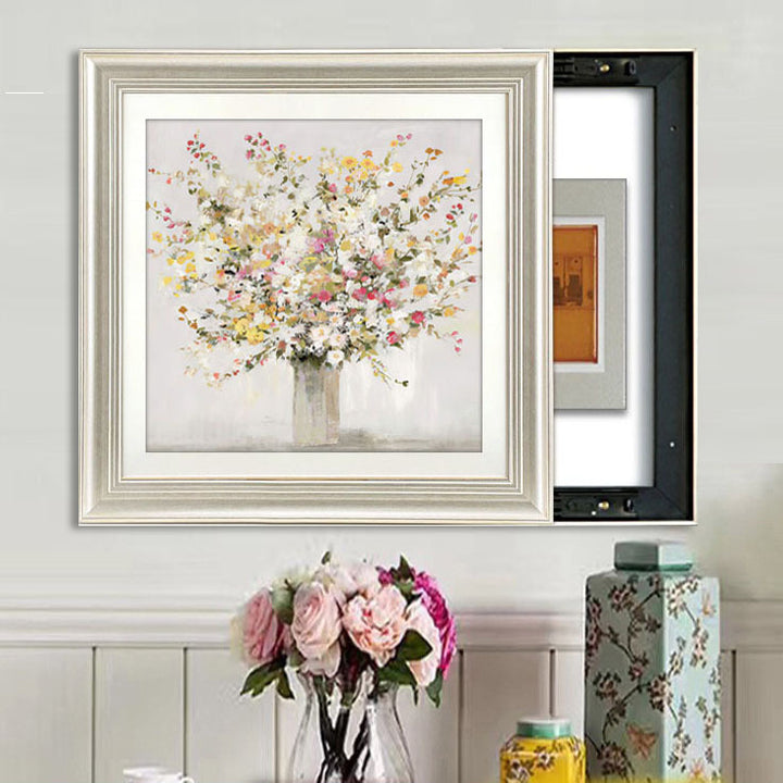 Blumenreiche Gerahmte Kunstwerke