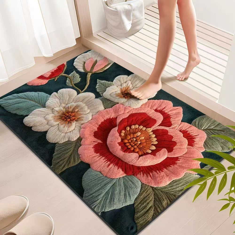 Blumenstrukturierte Innenmatte Karnz