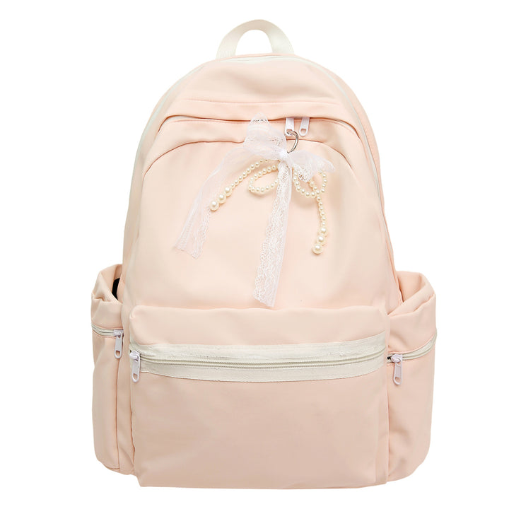 Eleganter Rucksack mit Perlen- und Spitzenakzenten Karnz