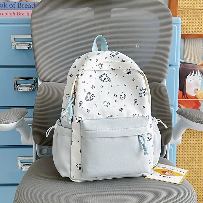 Verspielter Bunny Ohren Bedruckter Rucksack Karnz