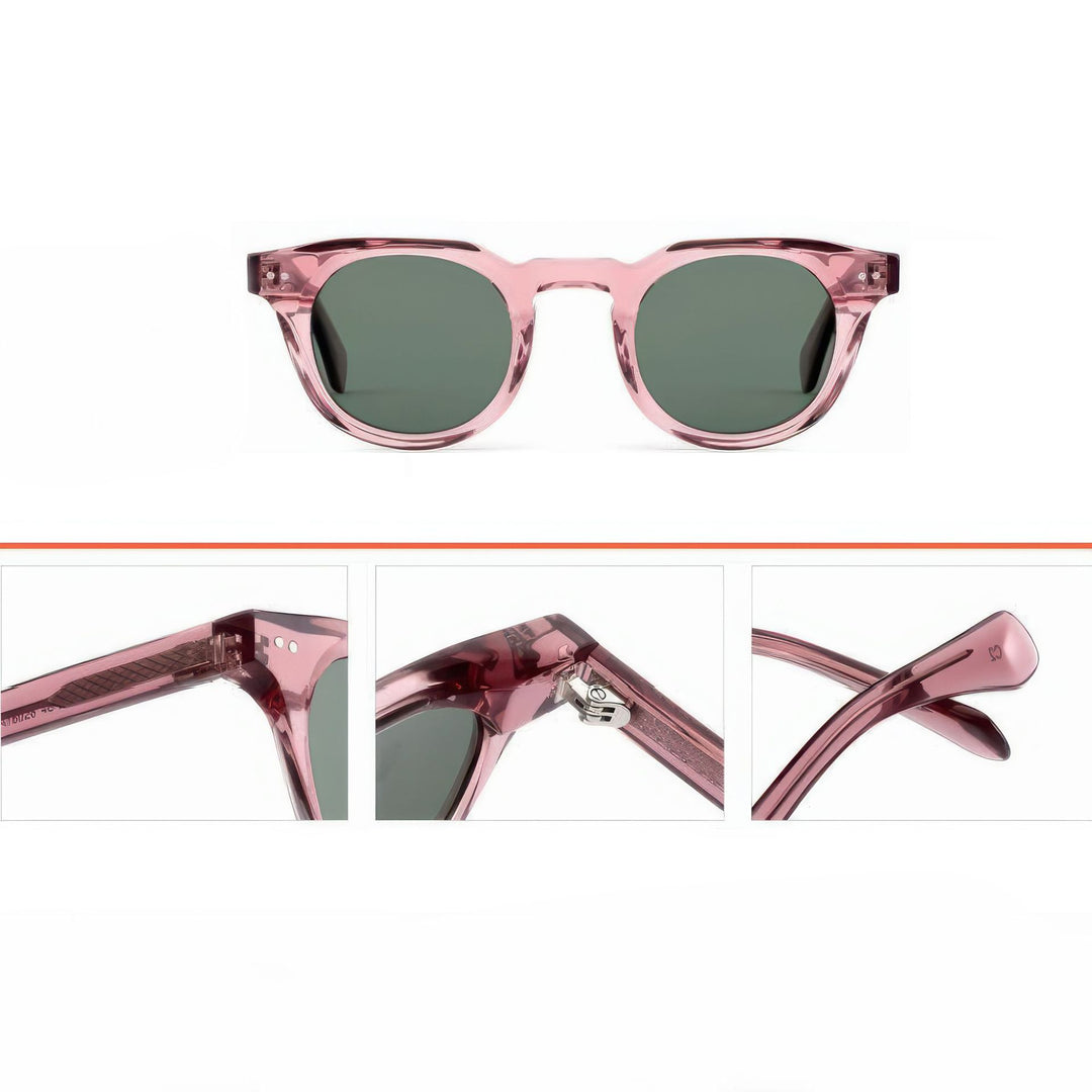 Damen modische Sonnenbrille im klassischen Stil mit hochwertigem Kunststoffrahmen Karnz