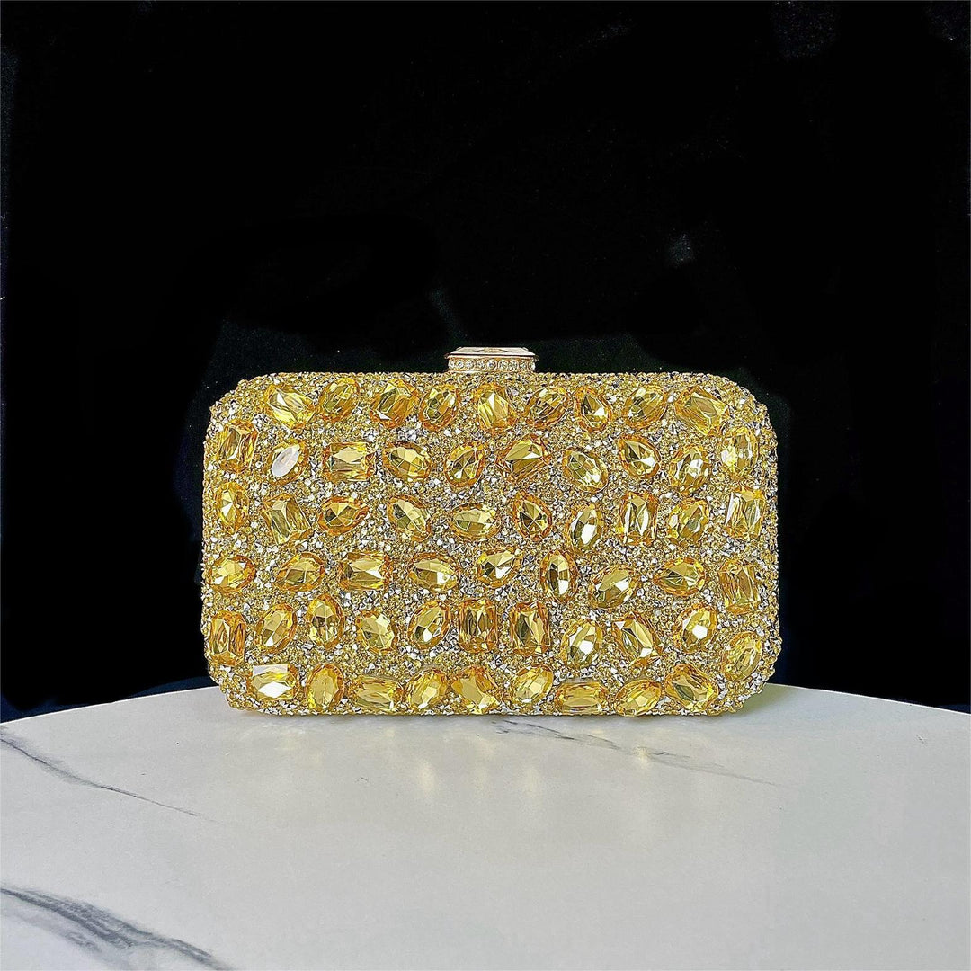 Glamouröse Bejeweled Abend Clutch