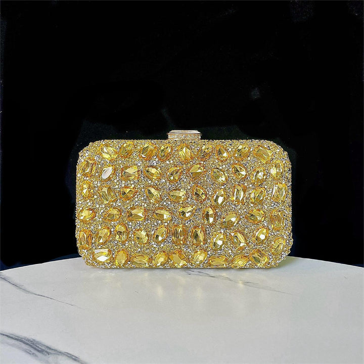 Glamouröse Bejeweled Abend Clutch