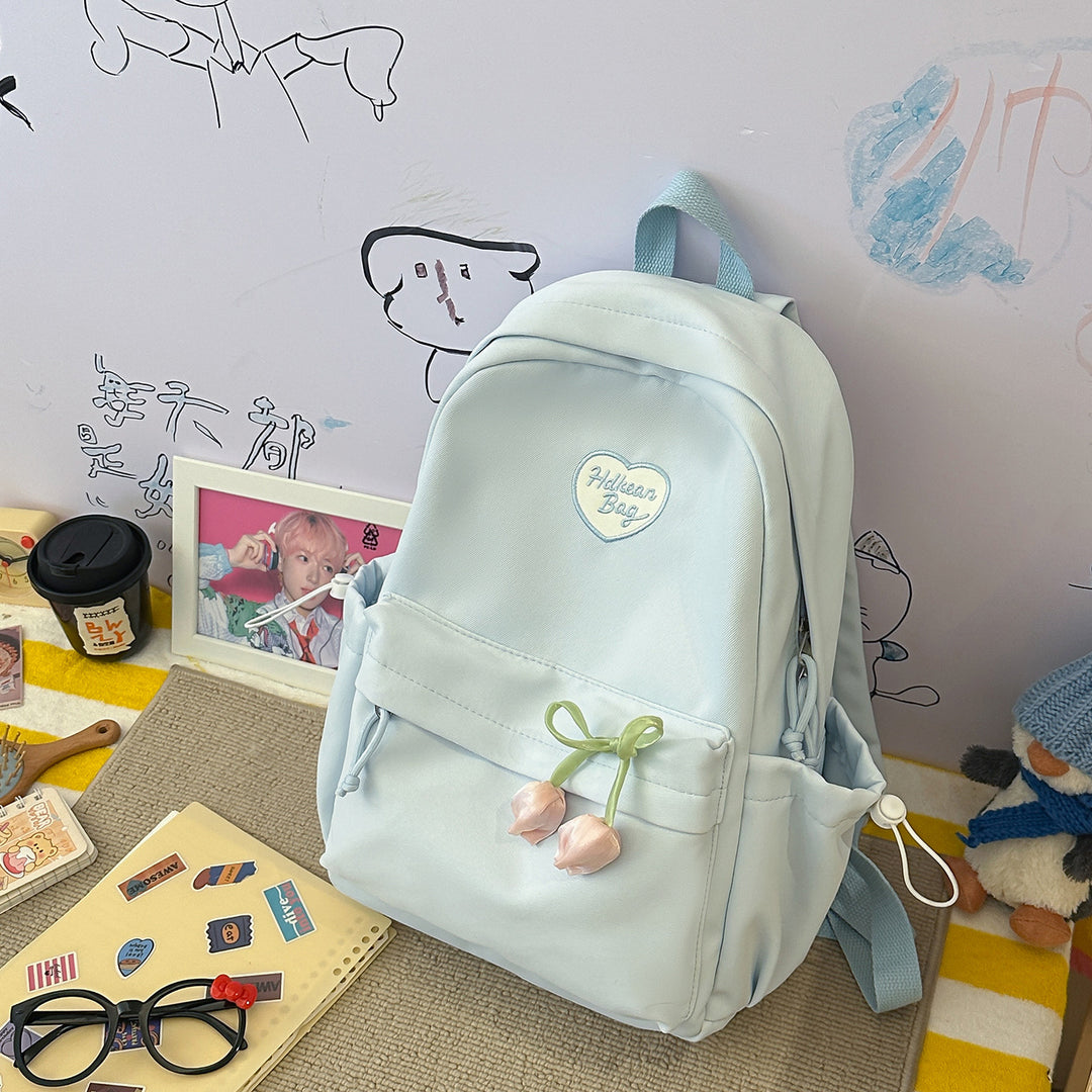 Blumenverzierte Freizeit-Rucksack Karnz