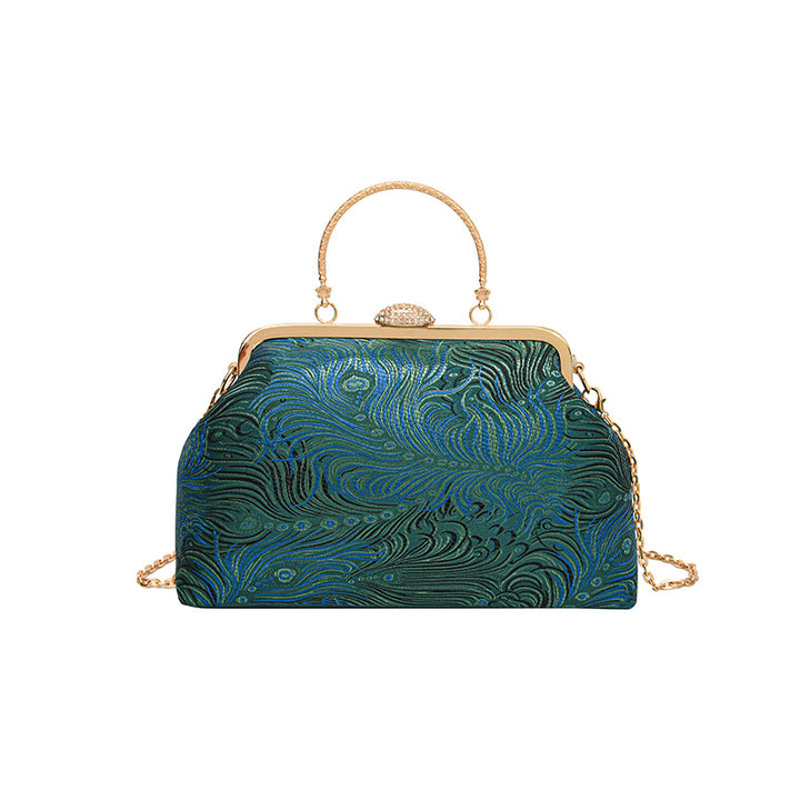 Elegante verzierte Abendhandtasche